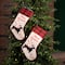 Glitzhome&#xAE; 21&#x22; Merry Christmas Dachshund Stocking, Set Of 2
